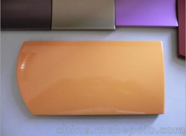 Water based metal baking paint